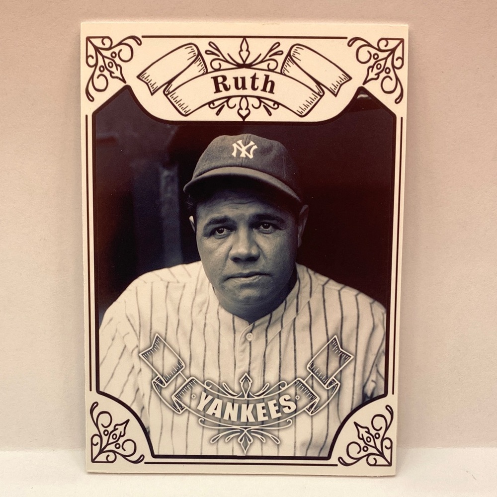 Babe Ruth Yankees Custom Card (082)